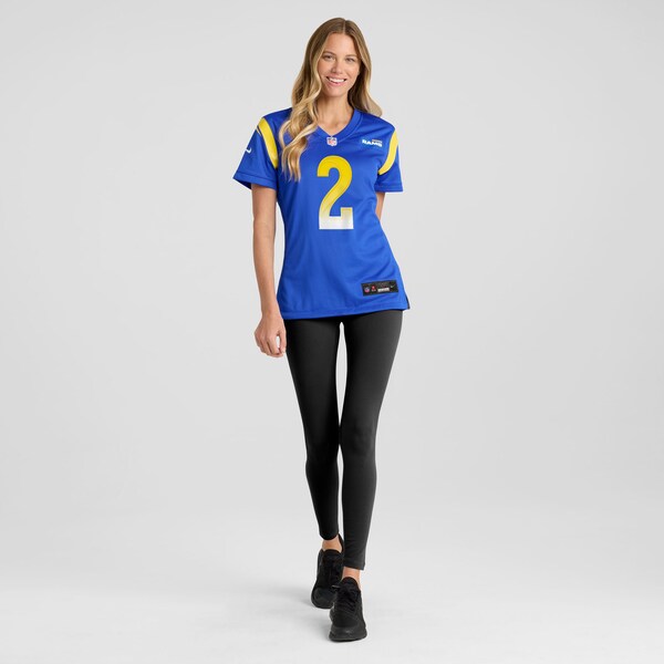 Quintez Cephus Los Angeles Rams Nike Women's Team Game Jersey -  Royal