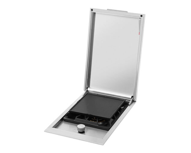 BeefEater Signature Proline Integrated Side Burner With Lid & Flame Failure Device