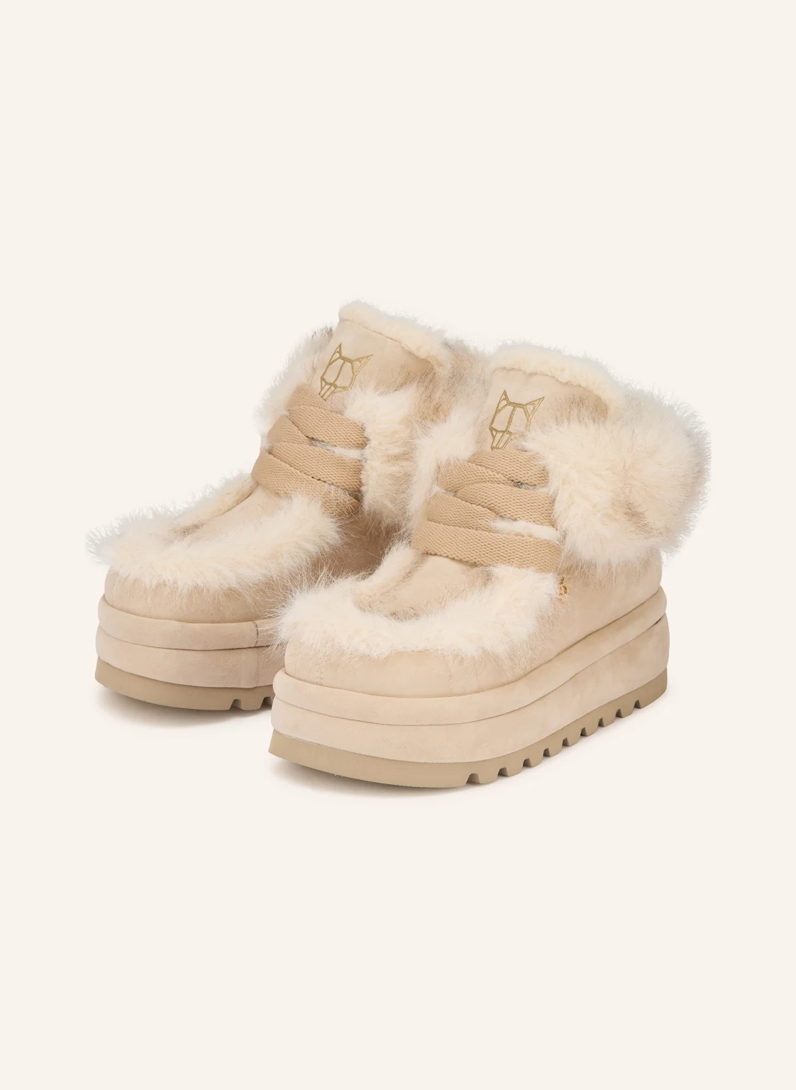NAKED WOLFE Plateau-Boots BAMBI
