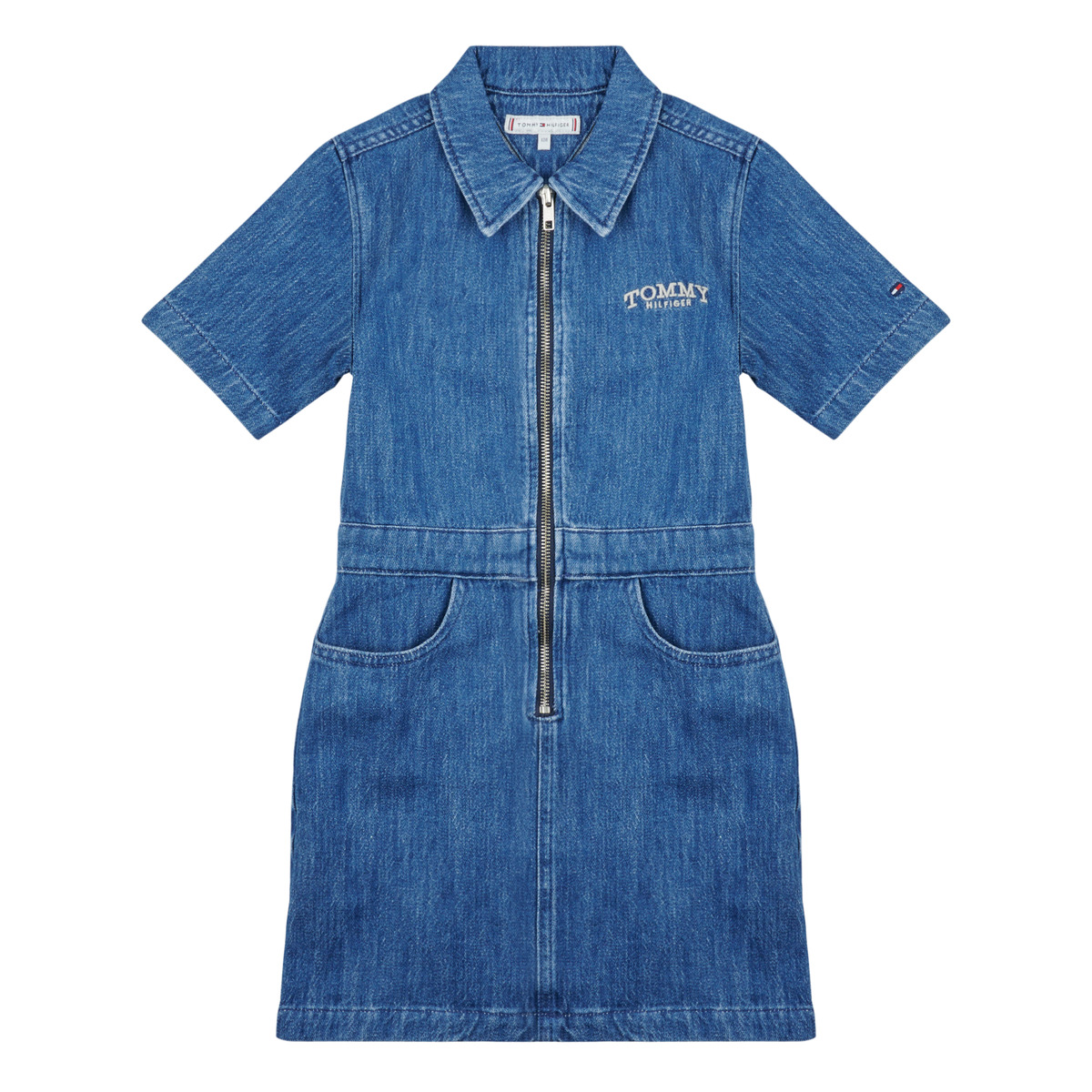 Tommy Hilfiger - ZIP SS DRESS WASHED - Jean
