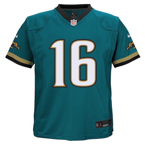 Trevor Lawrence Jacksonville Jaguars Nike Preschool Prowler Throwback Player Game Jersey - Teal
