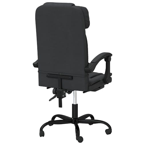 NNEVL Reclining Office Chair Black Faux Leather