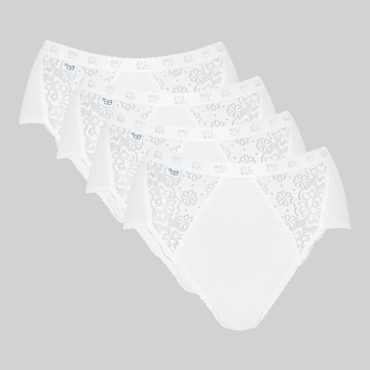 Lot de 3 + 1 slip gratuit midi SLOGGI Chic