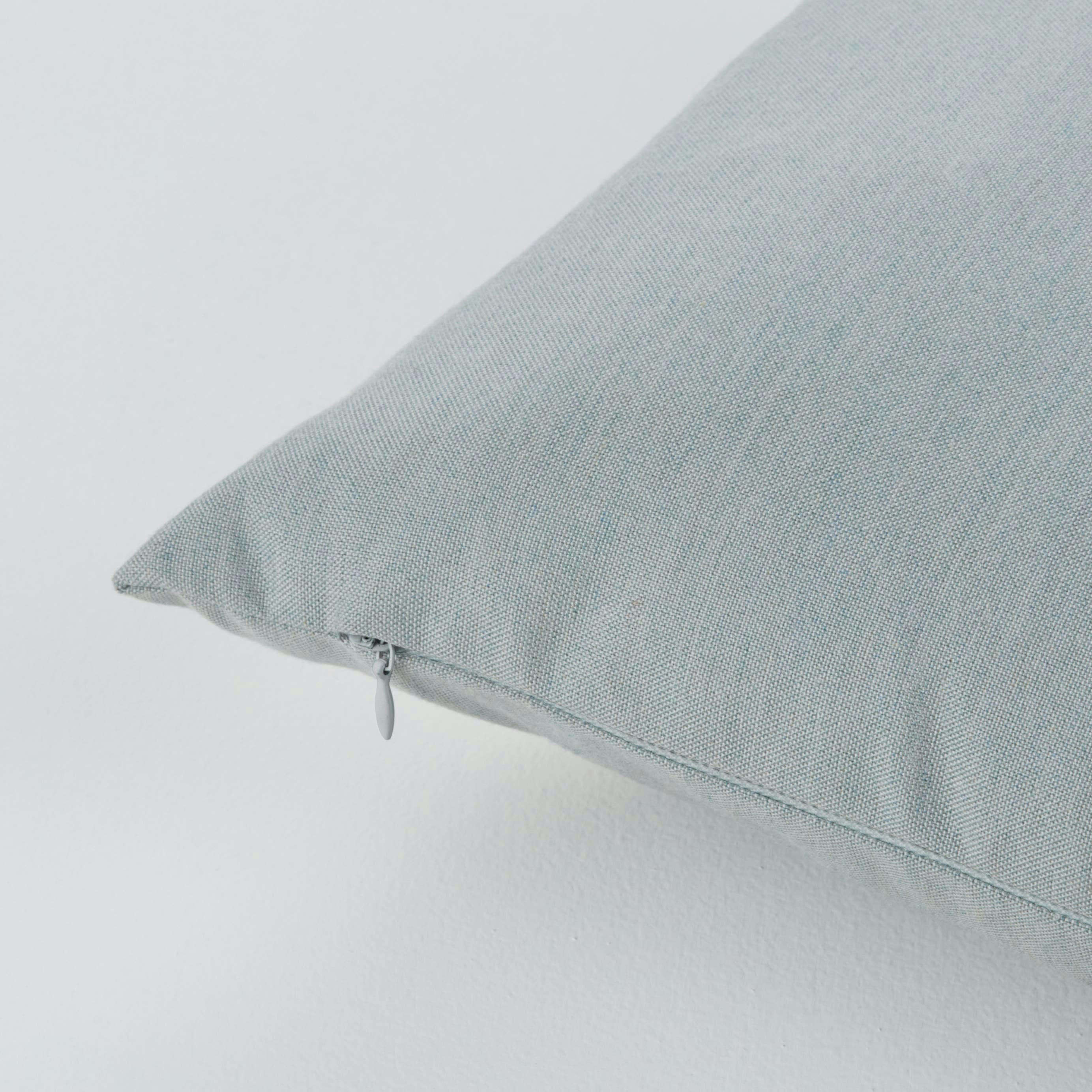 ARIANE - Coussin d'extérieur bleu 30x50