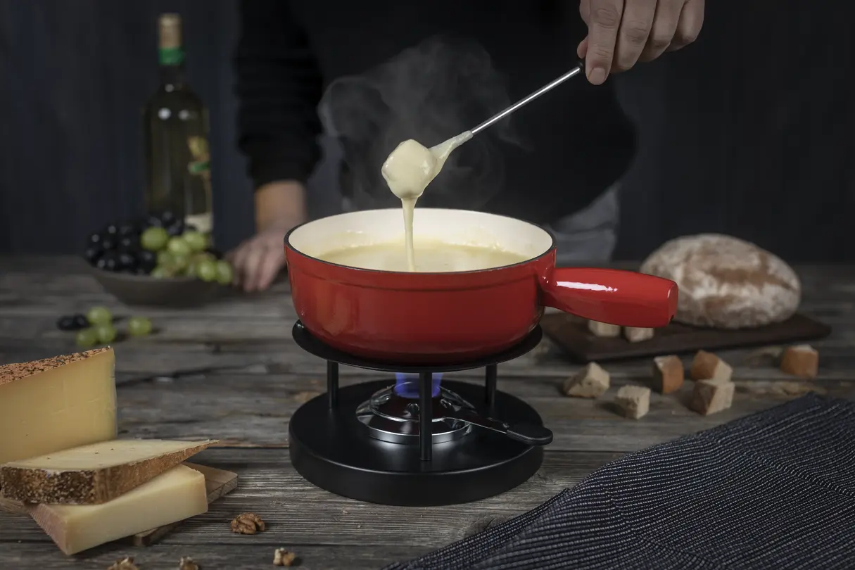 Fondue Caquelon Rottu