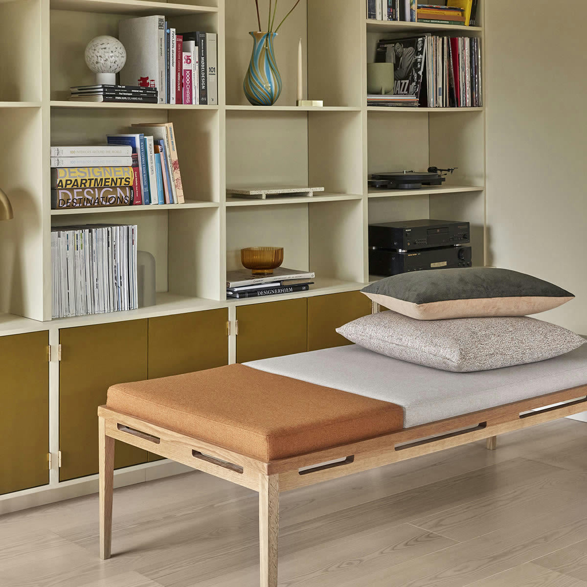 APPLY - Portant en métal noir 1 étagère