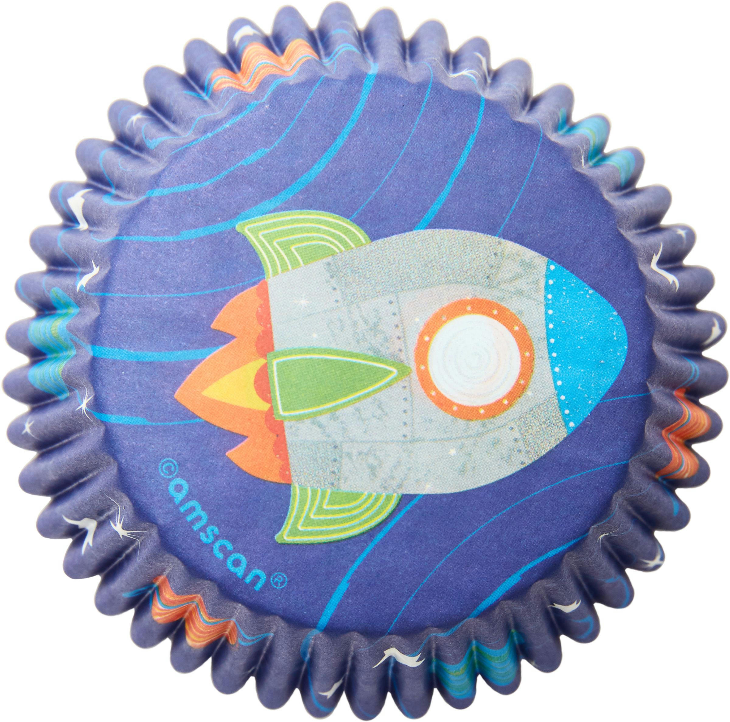 Blast Off Birthday Party Cupcake Decorating Kit, 24-pc
