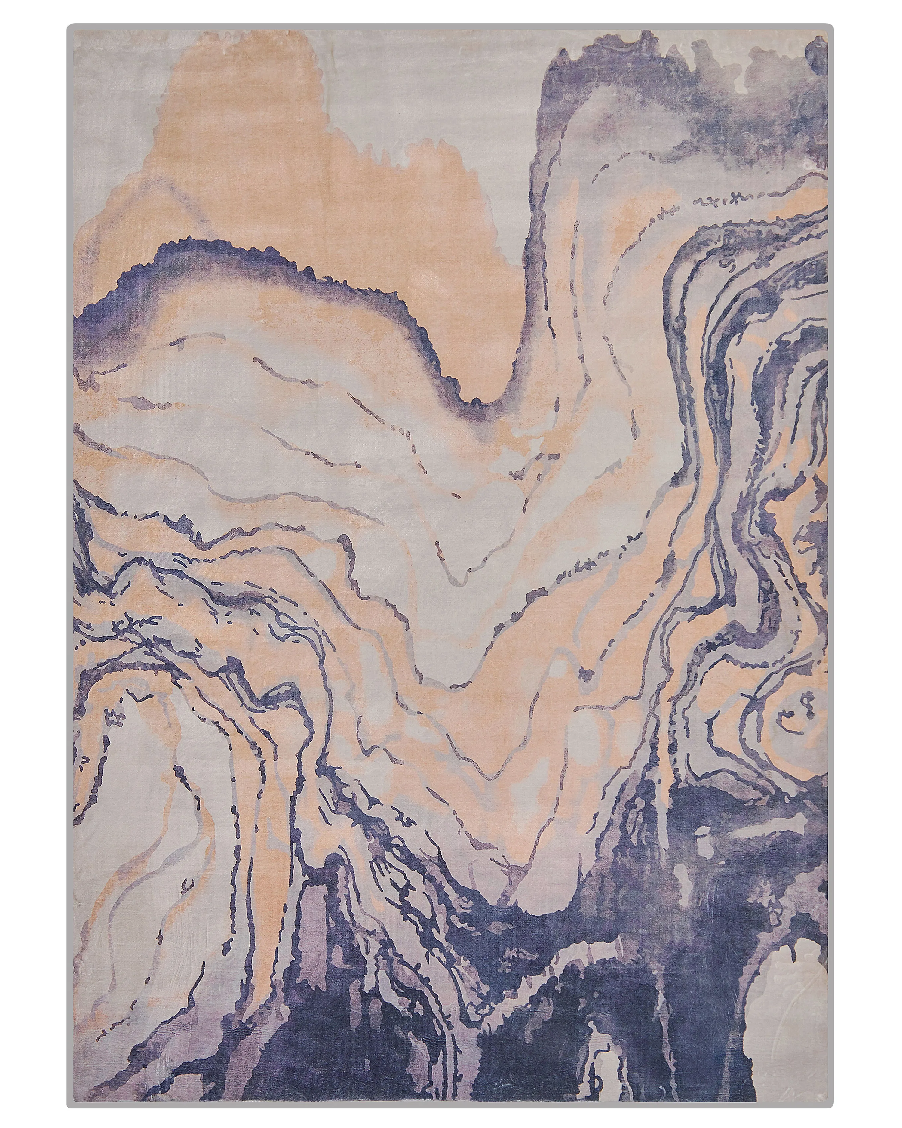 Rug GEBZE Blue 140 x 200 cm