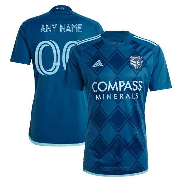 Sporting Kansas City adidas 2024 Diamonds Our Forever Replica Custom Jersey – Navy