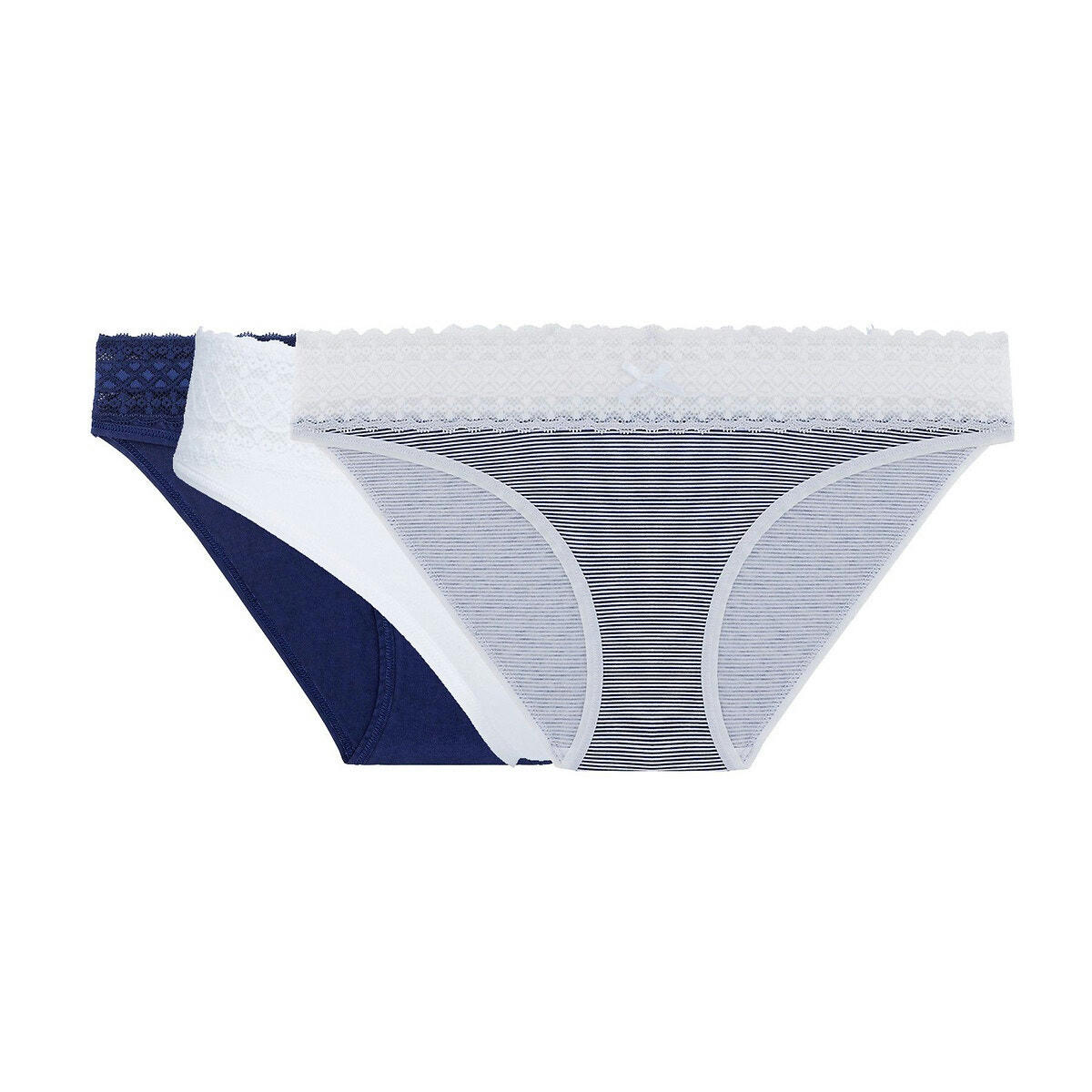 Lot de 3 slips Les Cotons