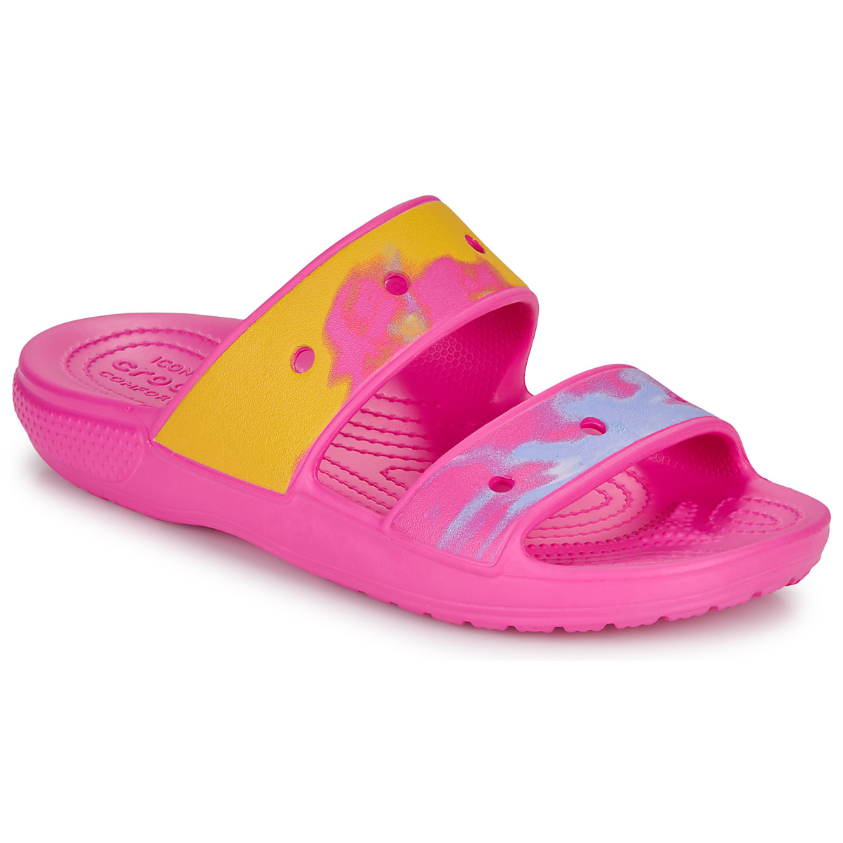 Crocs - ClassicCrocsOmbreSandal - Pink / Orange