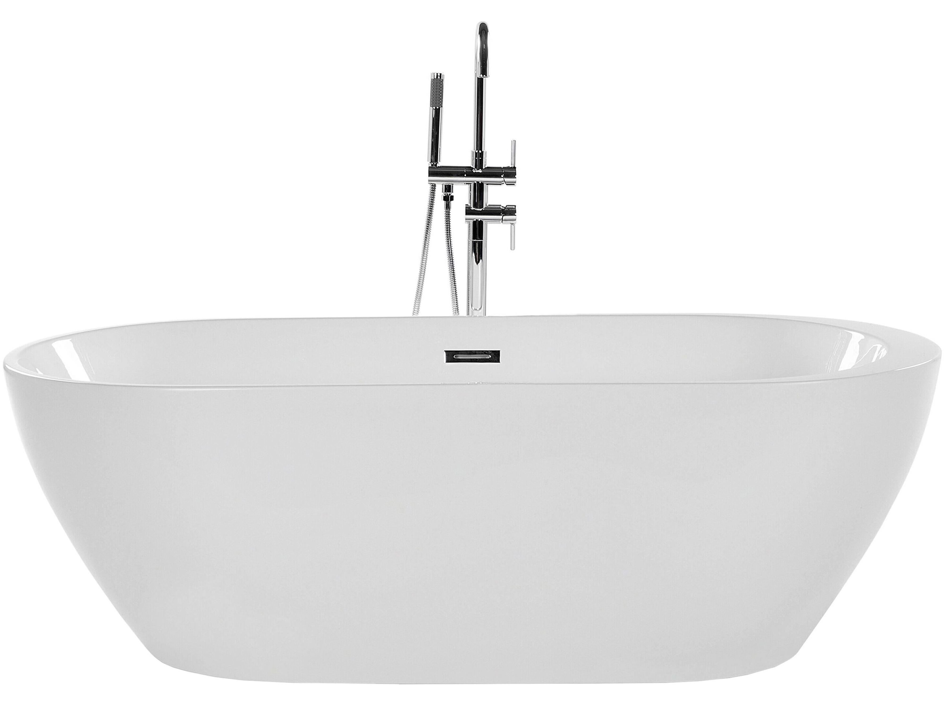 Freestanding Bathtub NEVIS 1500 x 750 mm White