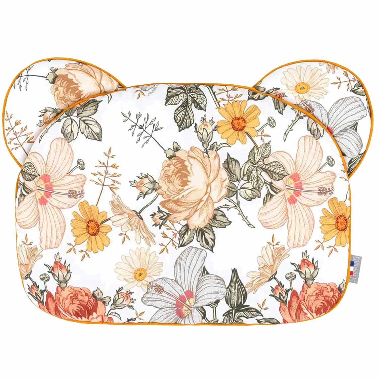 NÉO VINTAGE - Oreiller coussin plat réversible