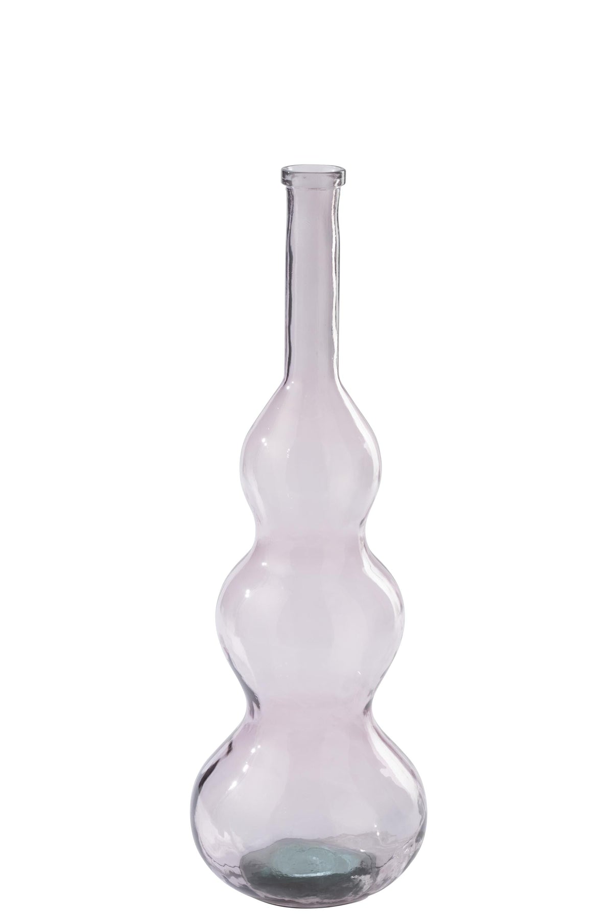 J-Line vloervaas - glas - lichtroze