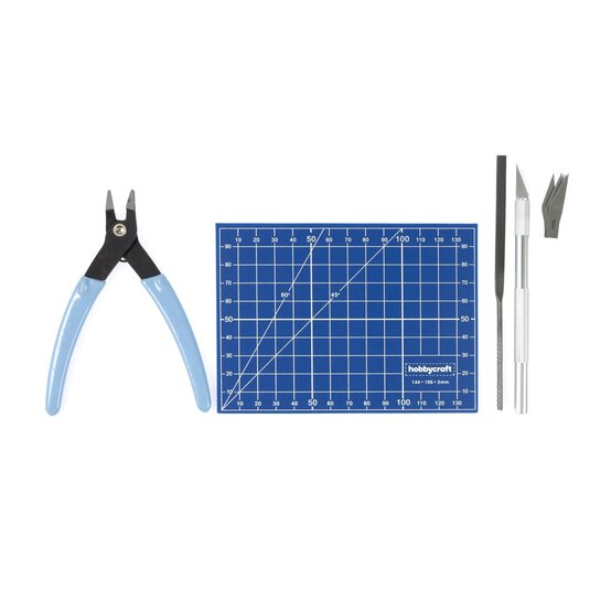Plastic Model Tool Set 9 Pieces