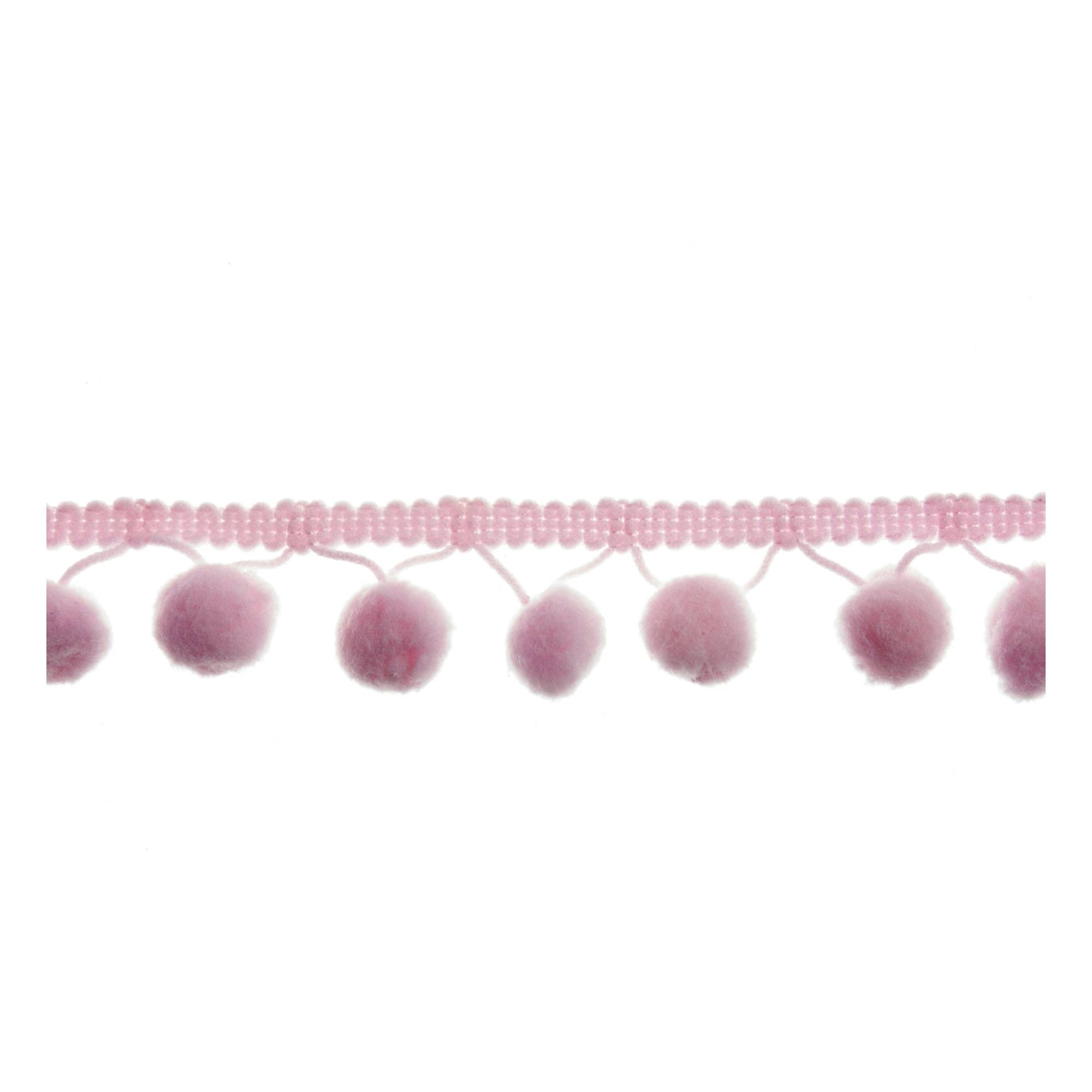 Light Pink 20mm Pom Pom Trim by the Metre