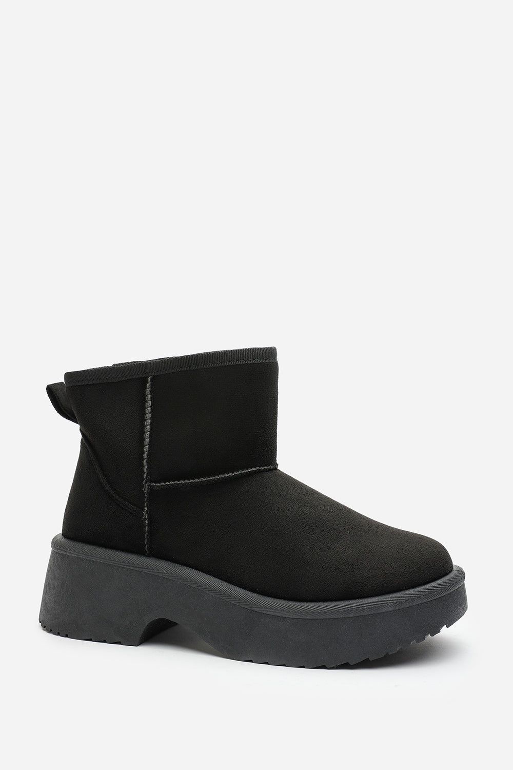Where's That From Blakelie' Suede Platform Ankle Boots