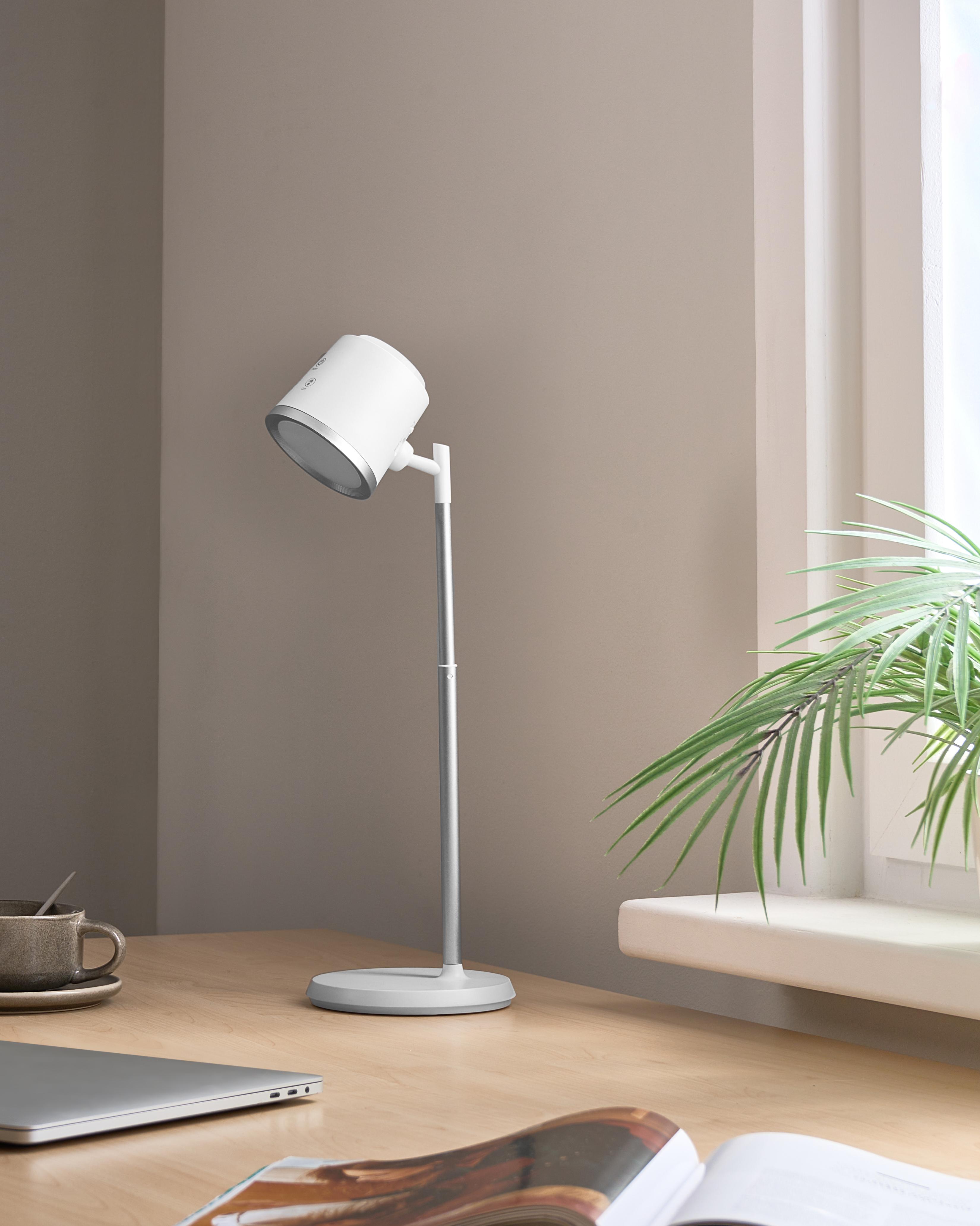 LED Desk Lamp LIBRA with Dimmer White