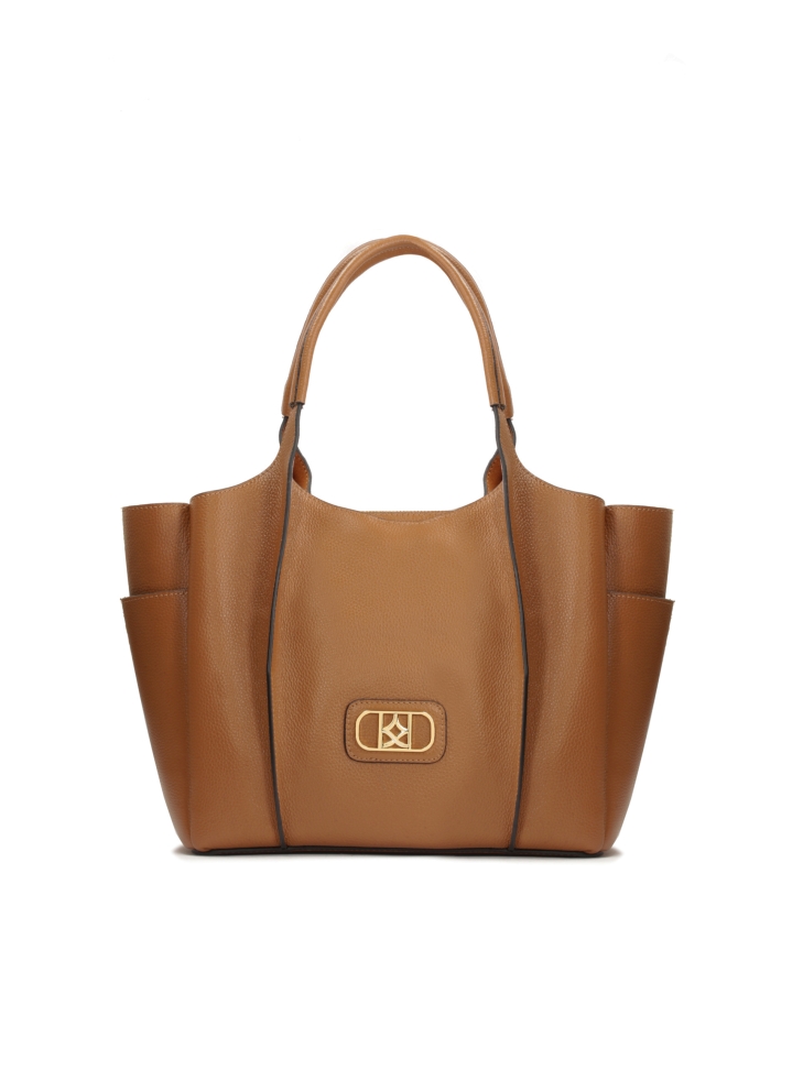 Light brown shoulder bag