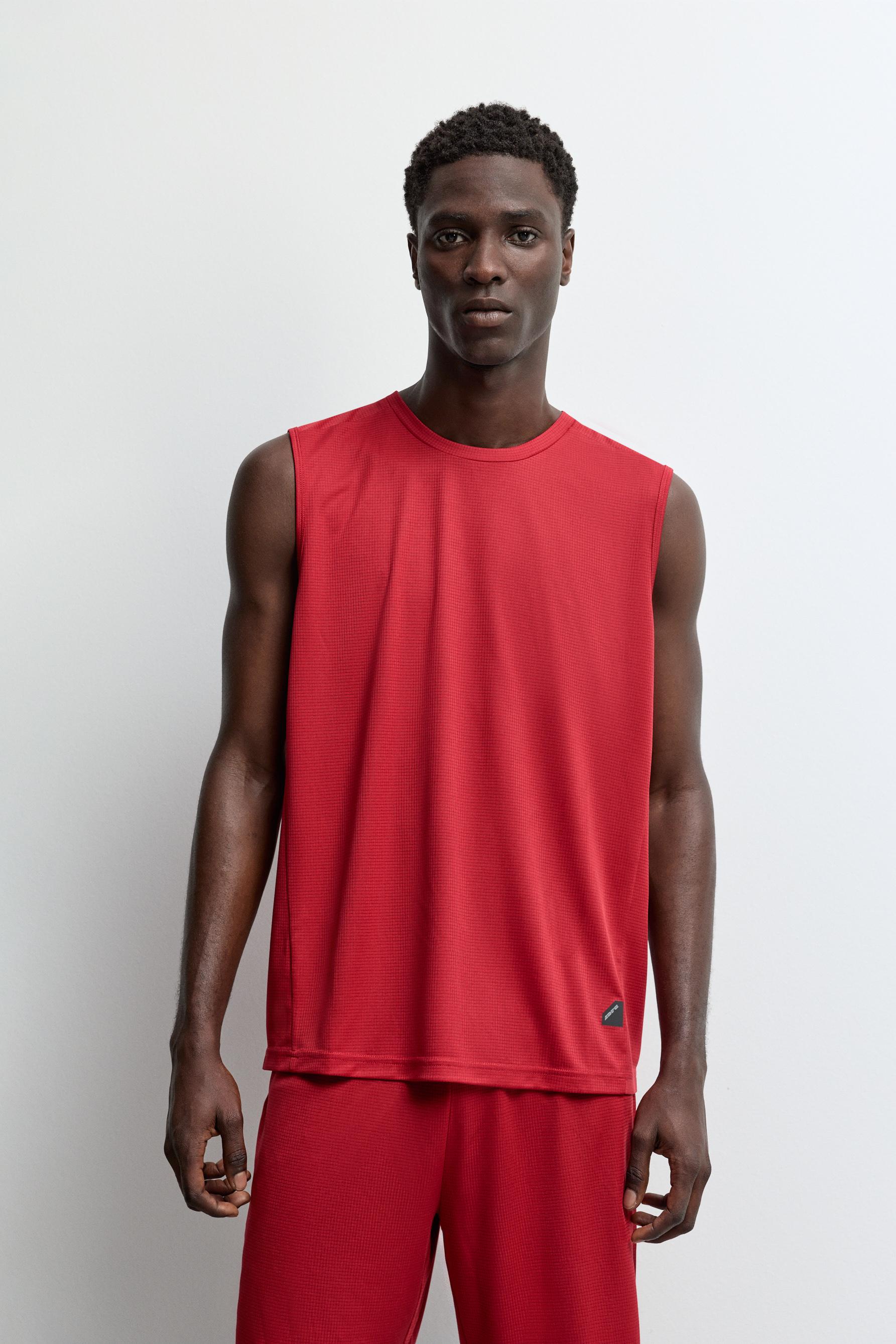 Camiseta deportiva sin mangas