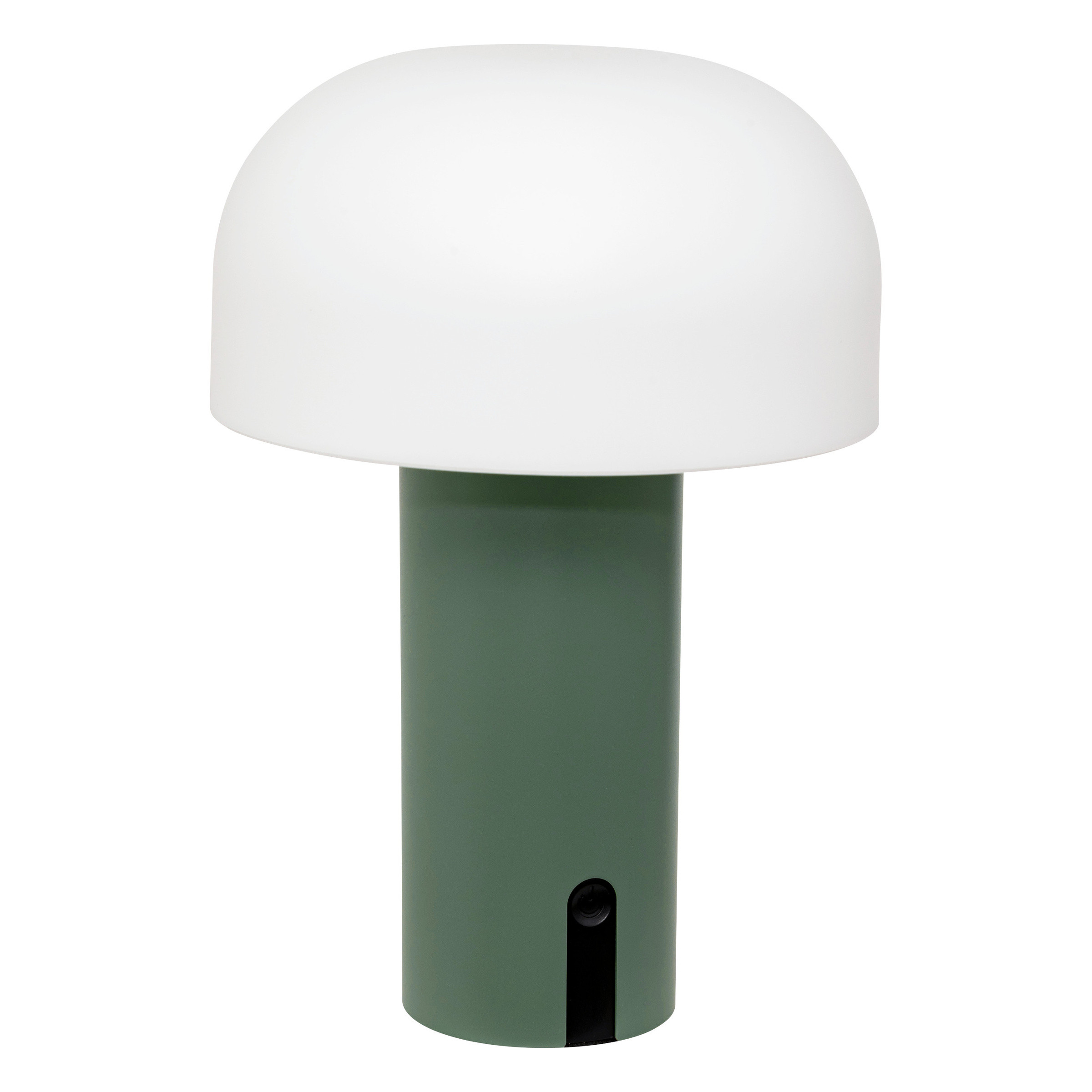 Lampa zewnętrzna, zielony metal, JANY, 22 cm