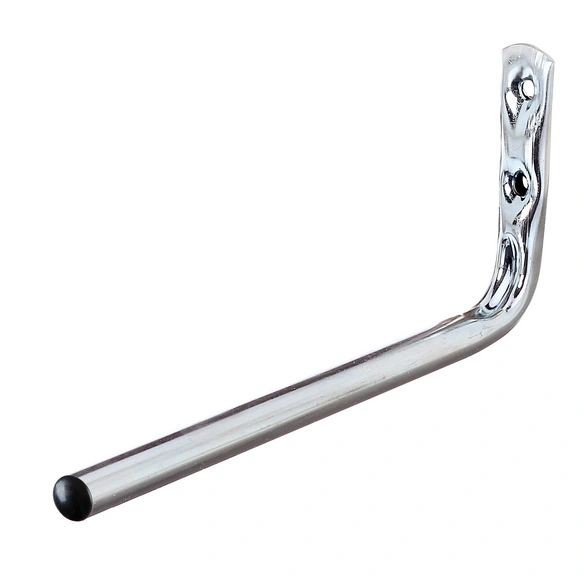 Wandhaken, Rohstahl, Silber