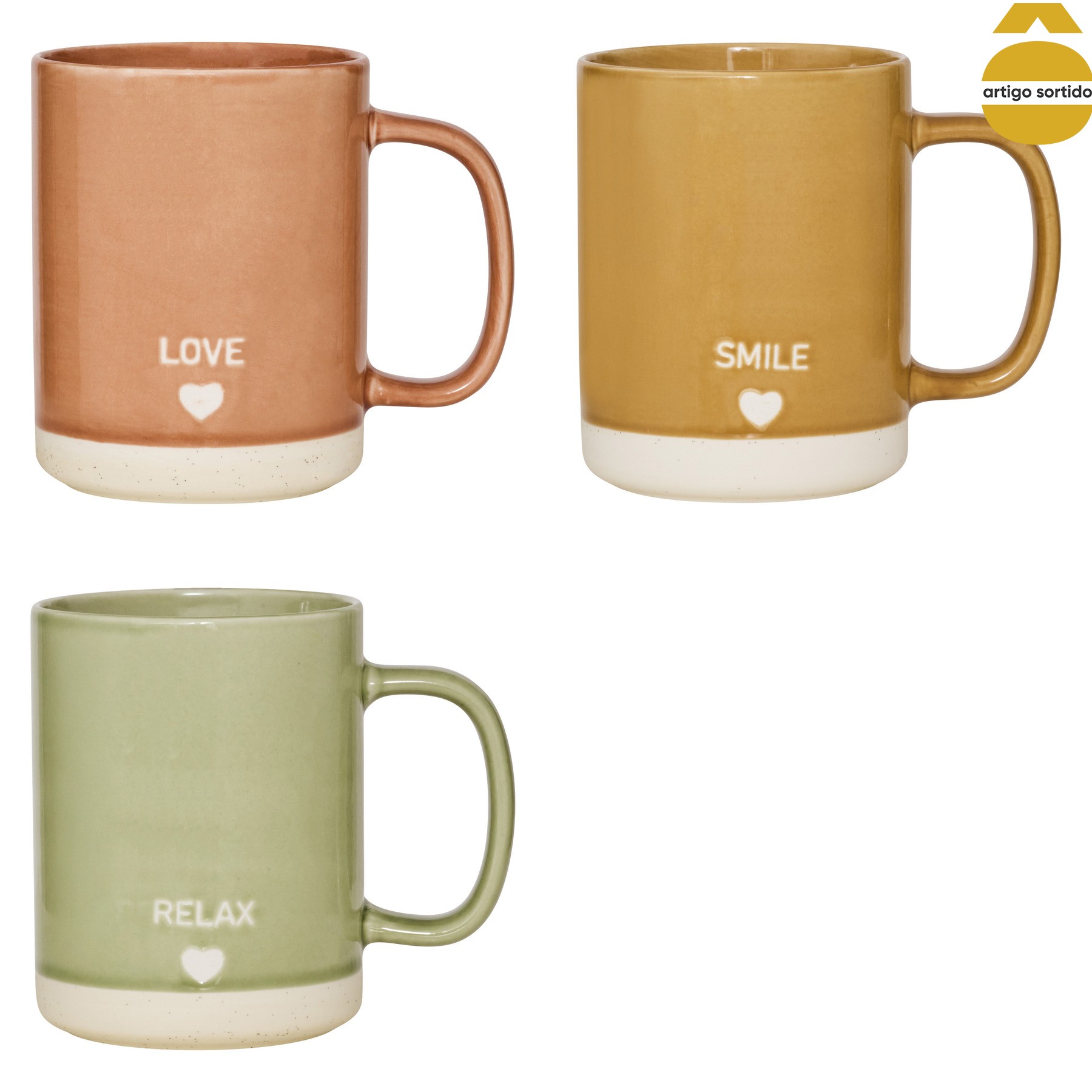 Caneca RELAX de porcelana 42cl