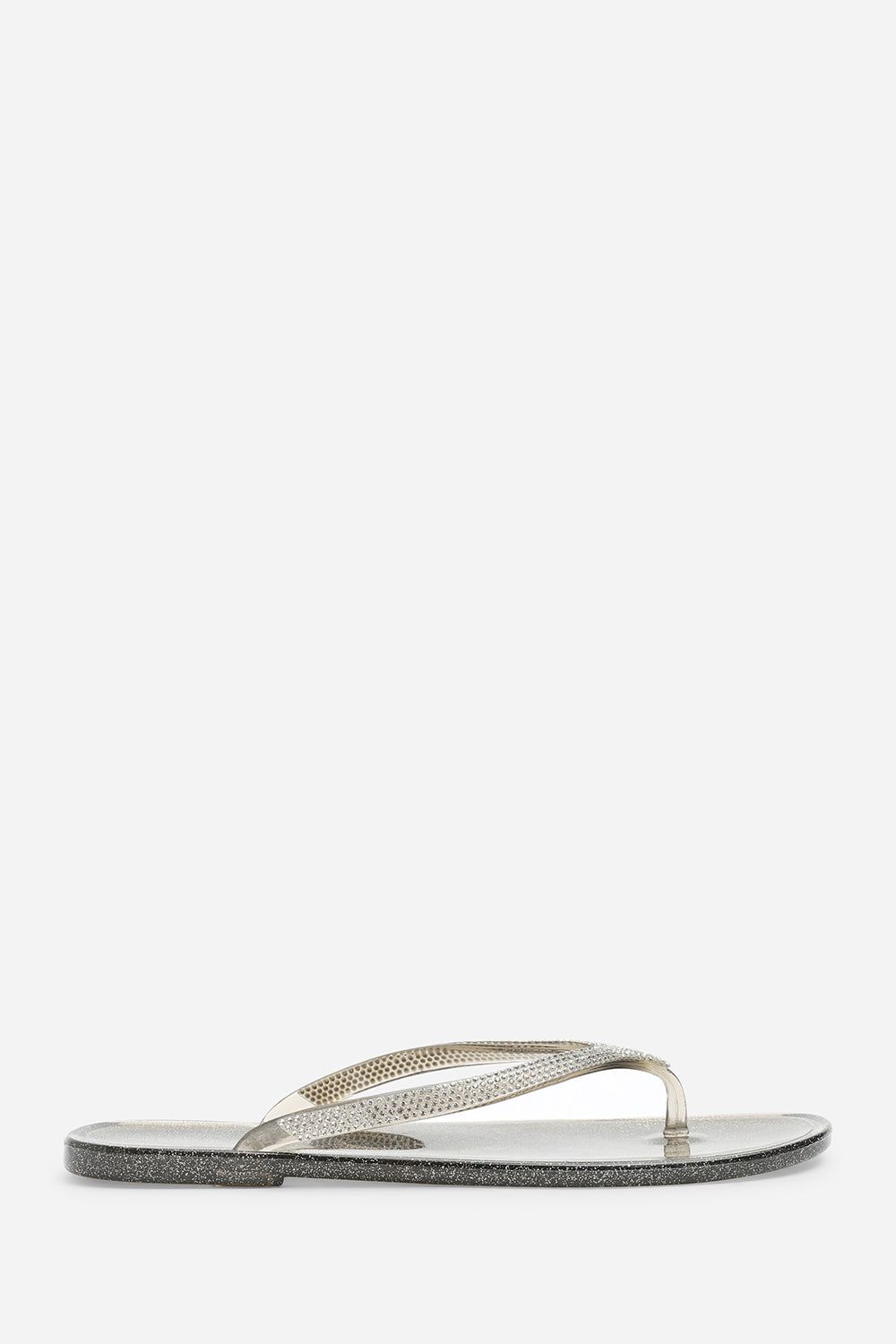 Where's That From Giuliana Glitter Toe Post Flip Flops
