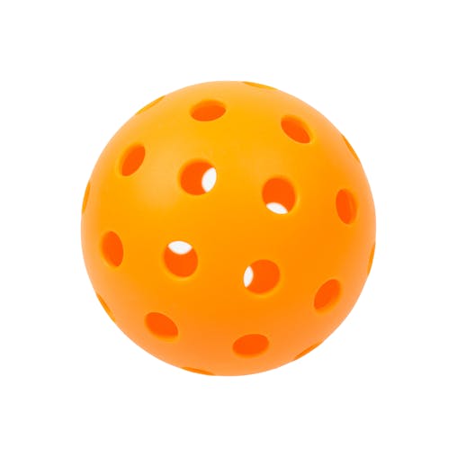 Pickleball Set with 6 Aerodynamic Balls and 2 Durable Fiberglass Paddles