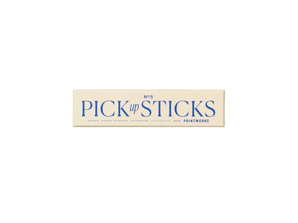 Printworks Spel Classic - Pick Up Sticks - Blauw