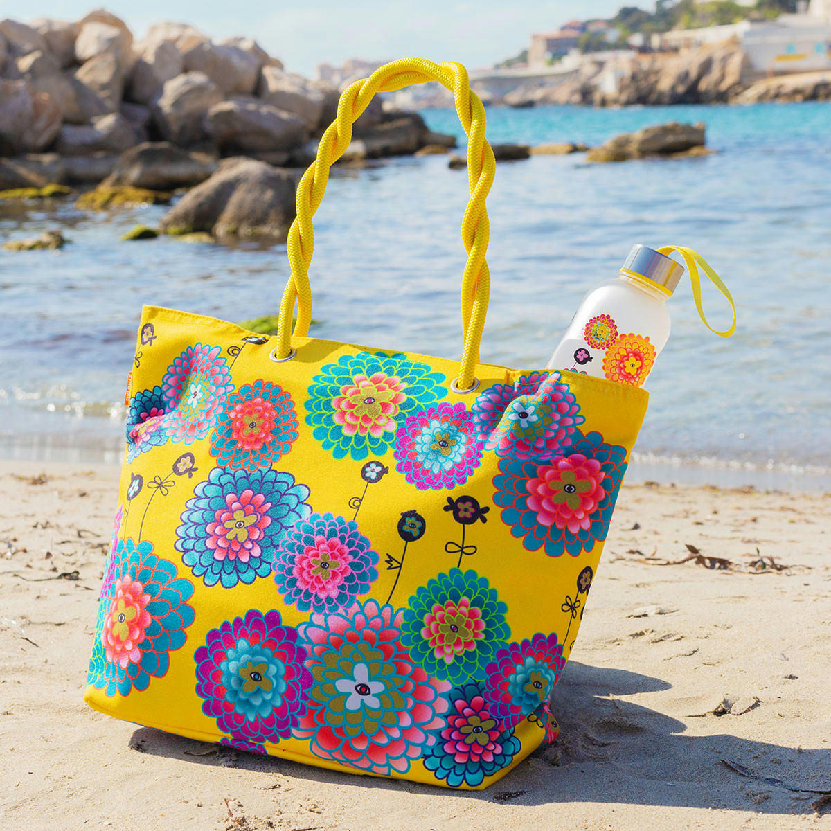 MY DAILY BAG 2 - Sac cabas coton et polyester 48x34x14cm