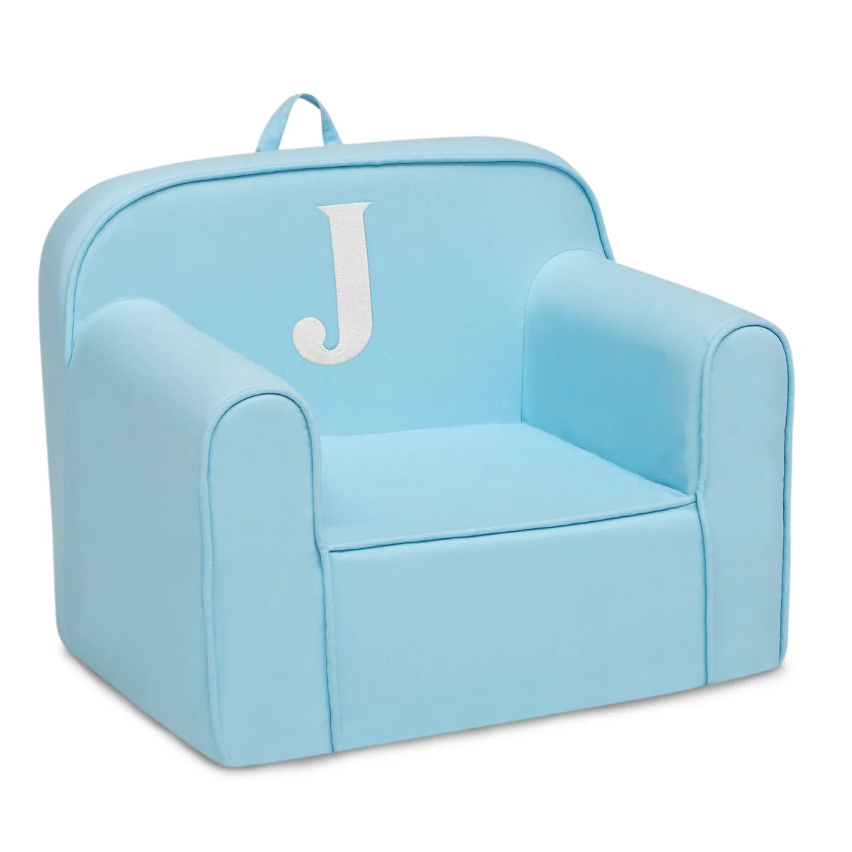 Delta Children Personalized Monogram Cozee Chair - Customize with Letter J