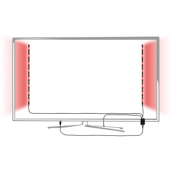 LED-Streifen, 50 cm, 40 lm, dimmbar
