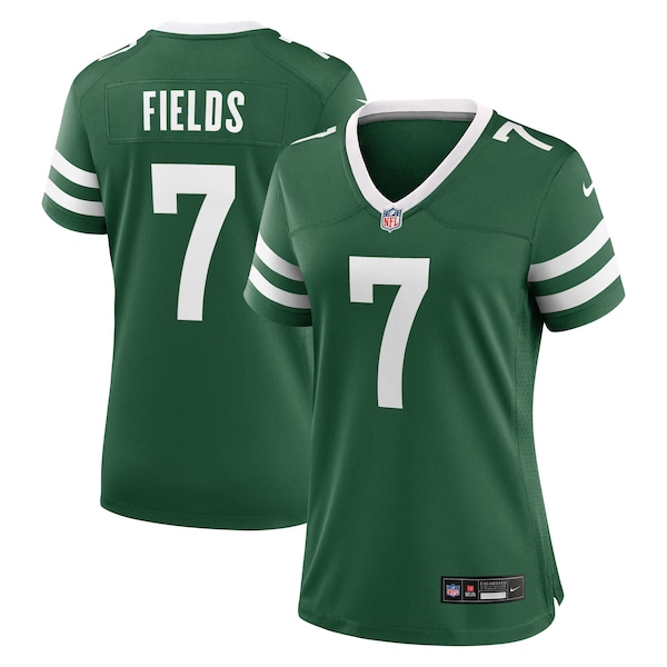 Justin Fields New York Jets Nike Women's Game Jersey - Legacy Green