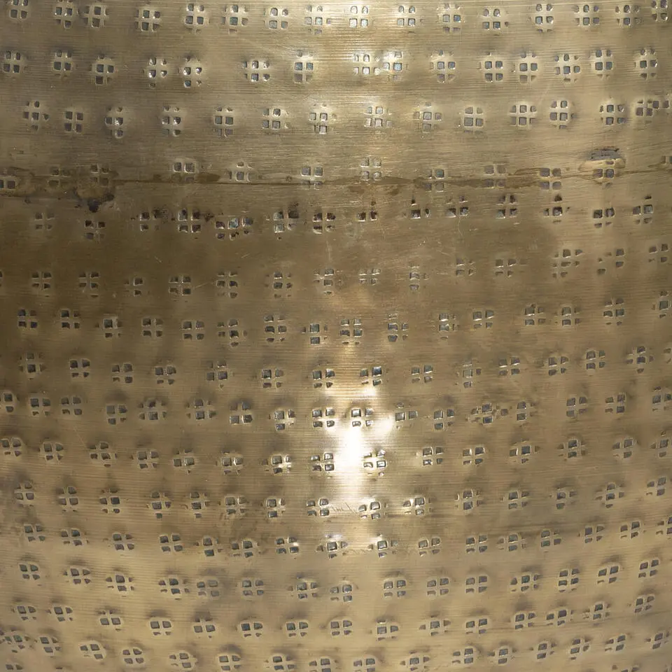 Atmosphera Vaas - stijlvol metaal - 40 x 28 cm - metallic brons