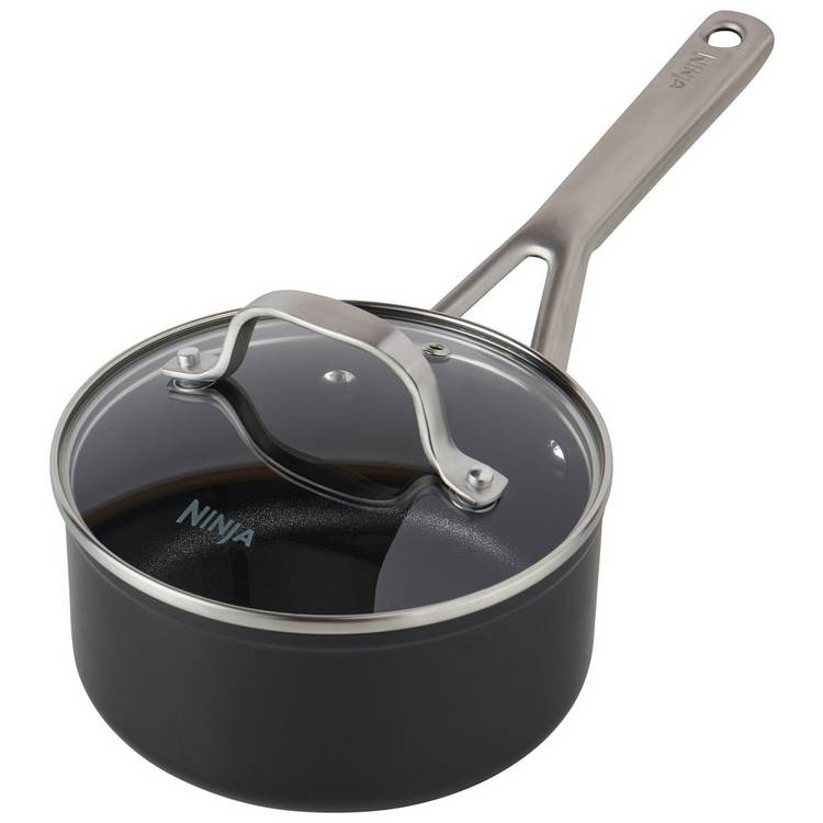 Ninja Zerostick Essentials 16cm Aluminium Saucepan With Lid
