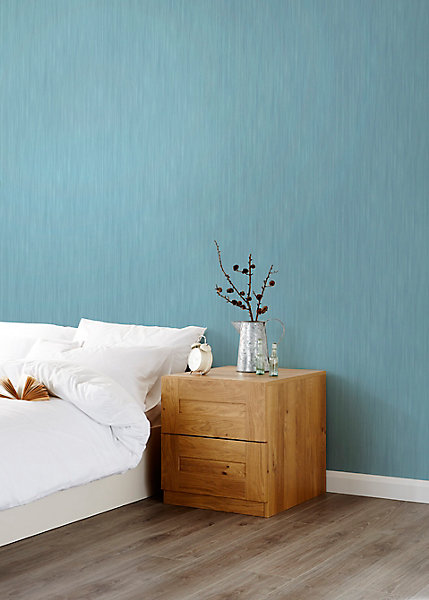 Papier peint vinyle sur intissé GoodHome Lery bleu