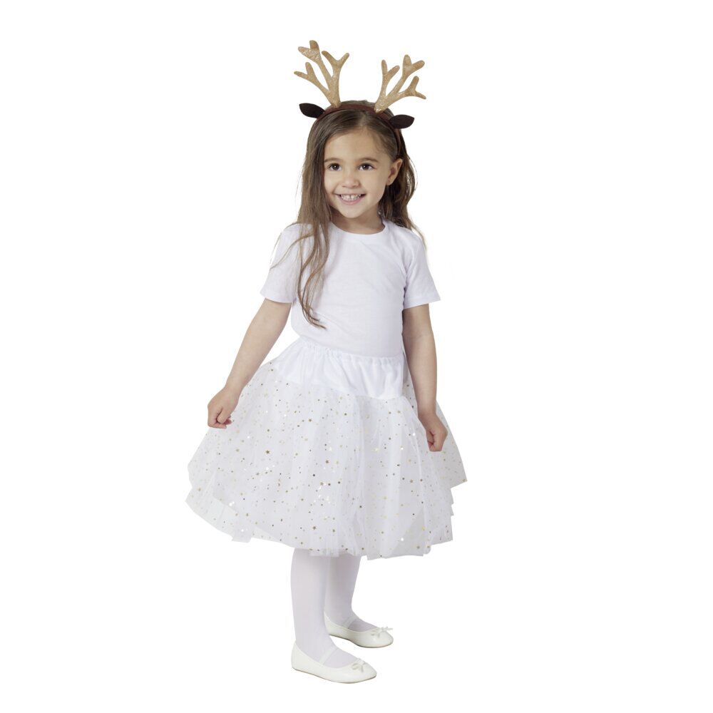 Déguisement de No&euml;l enfant serre-tête et tutu