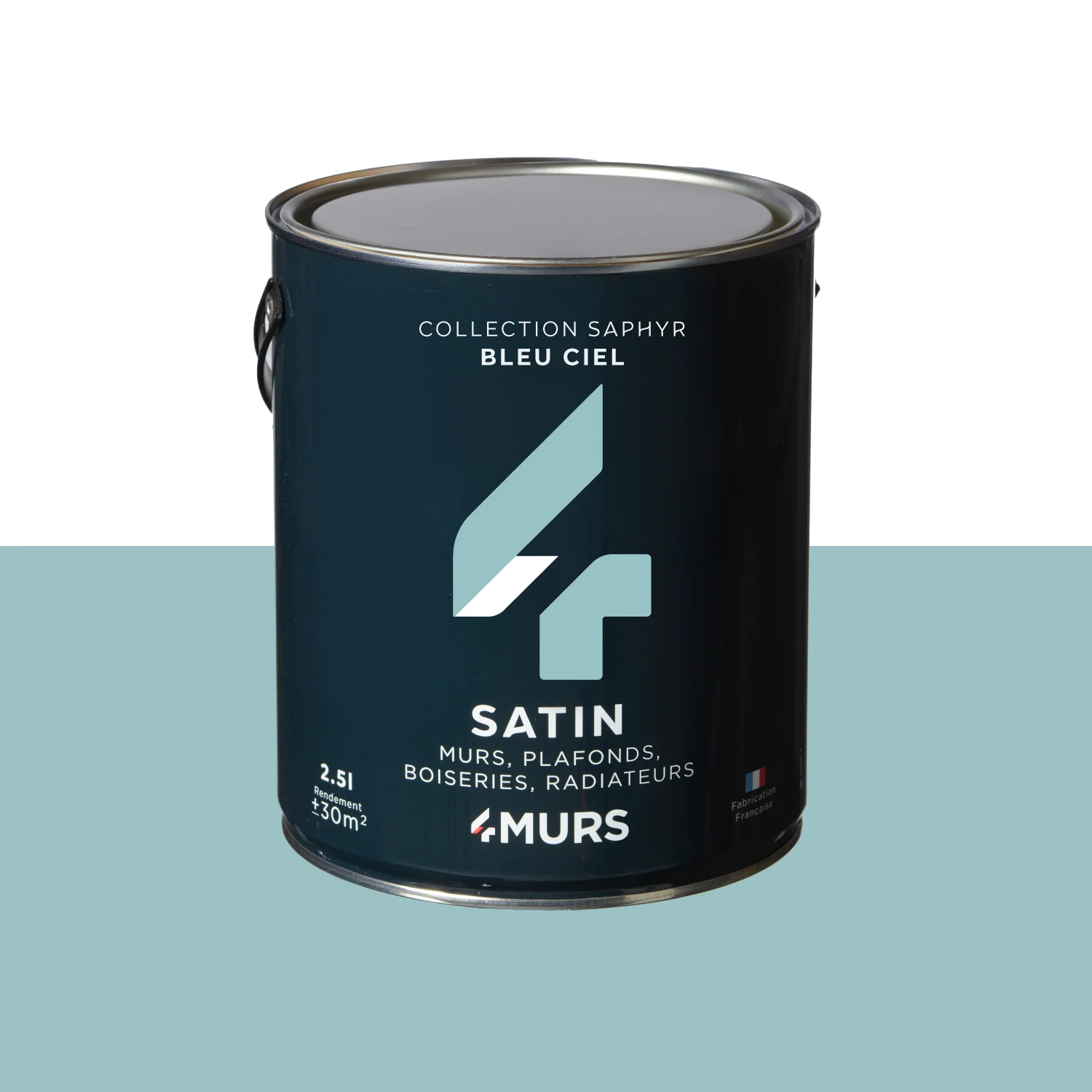 Saphyr Peinture Multi-supports Peinture bleu ciel Satiné