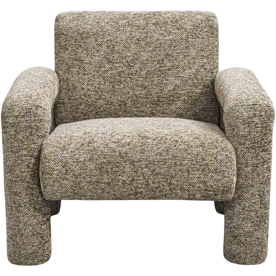 Fauteuil Puck - bruin melange