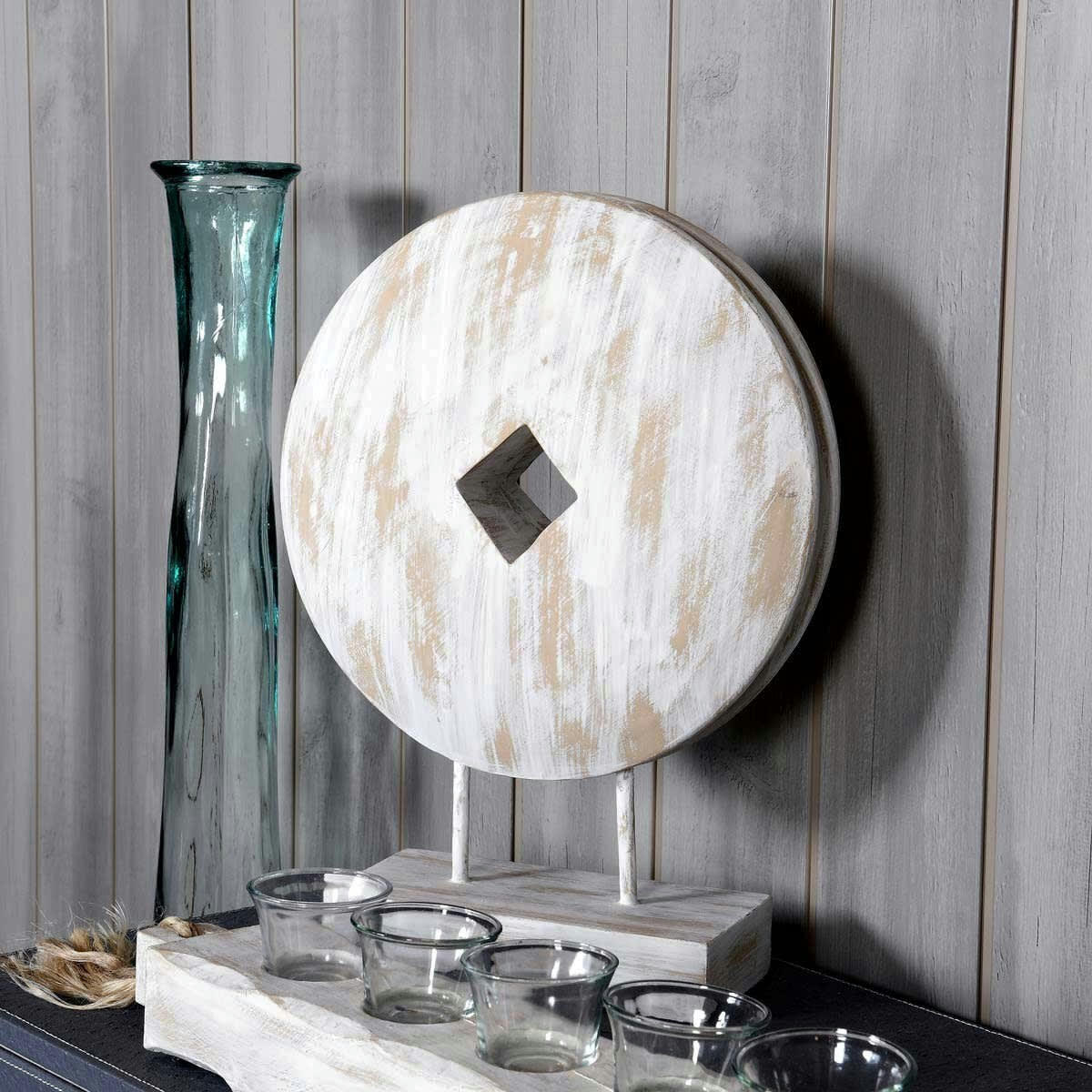 CRIPTANA - Statuette h 40 cm  blanc 30x9x40 cm