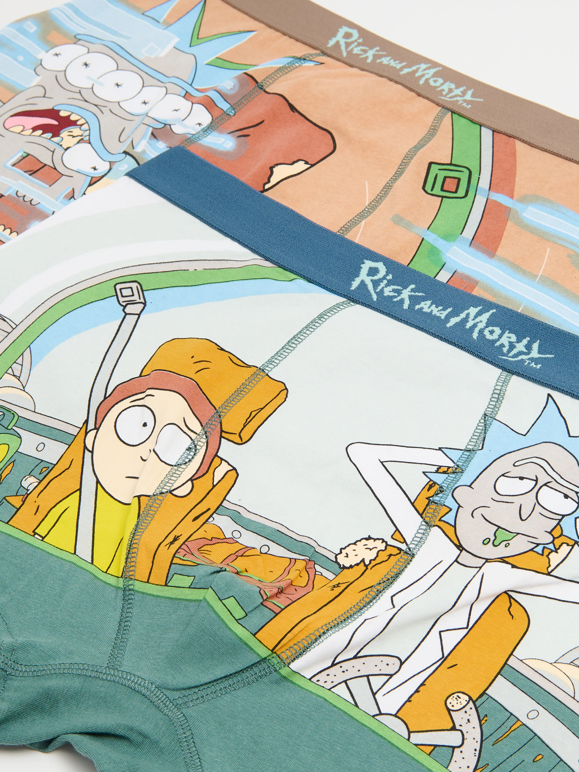 3 pack bokserek Rick i Morty
