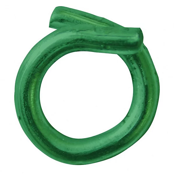 Agrafe à grillage OMEGA 20mm verte boîte de 1000 - EDMA - 043001