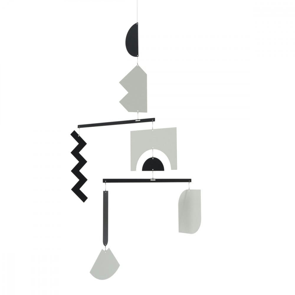 - Mobile décoratif noir gris 69x56cm