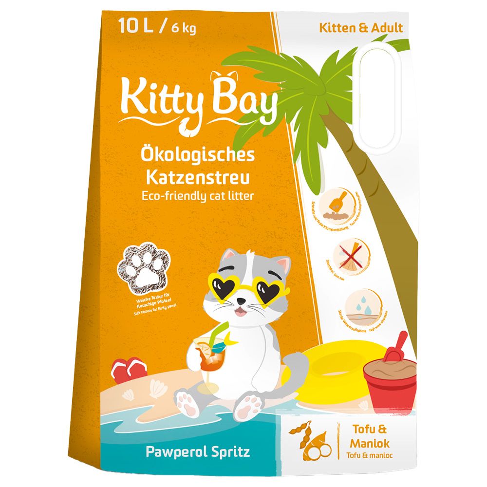 KittyBay Pawperol Spritz Cat Litter Tofu & Manioc