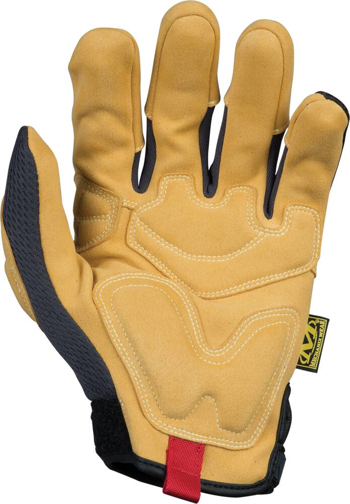 Mechanix Wear® Hook and Loop Cuff 4X Padded-Palm Glove, Black/Tan, Assorted Sizes