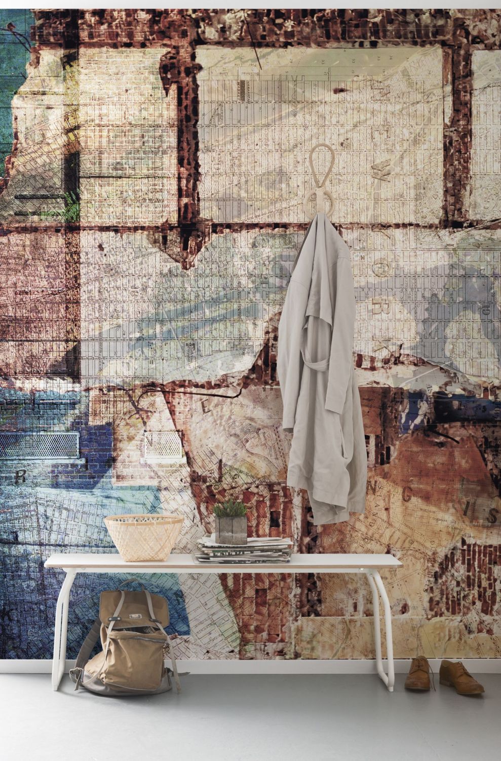 Sanders & Sanders fotobehang kunst multicolor - 300 x 250 cm - 611878