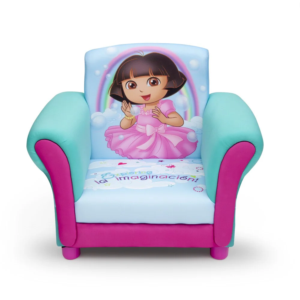 Dora the Explorer Upholstered Chair by Delta Children
