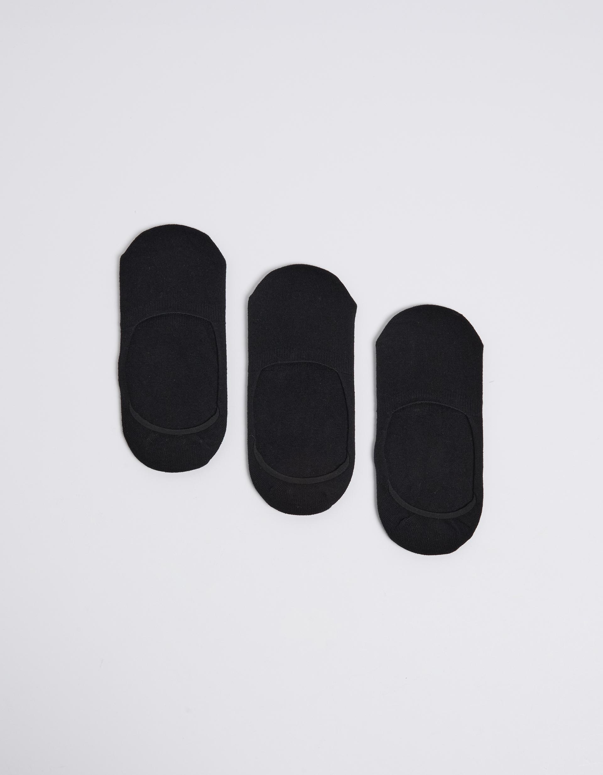 Pack 3 Pares de Pezinhos, Mulher, Preto