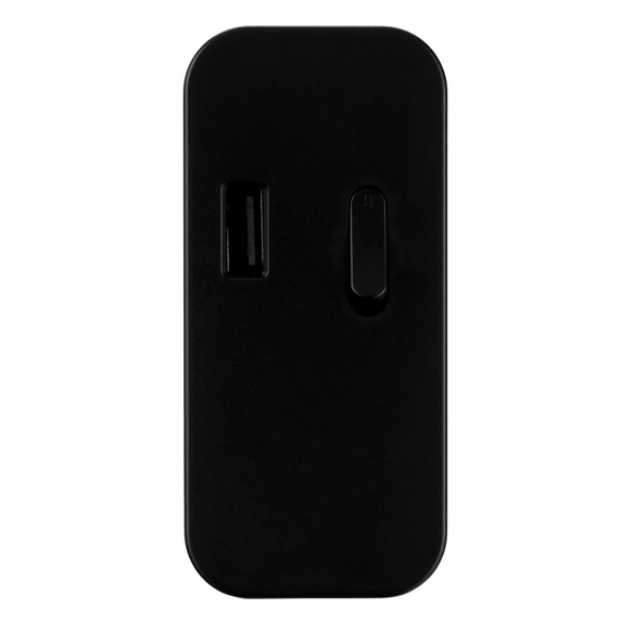 Zwischenschalter, mit USB schwarz